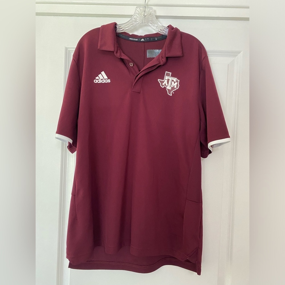 Adidas Texas A&M Polo